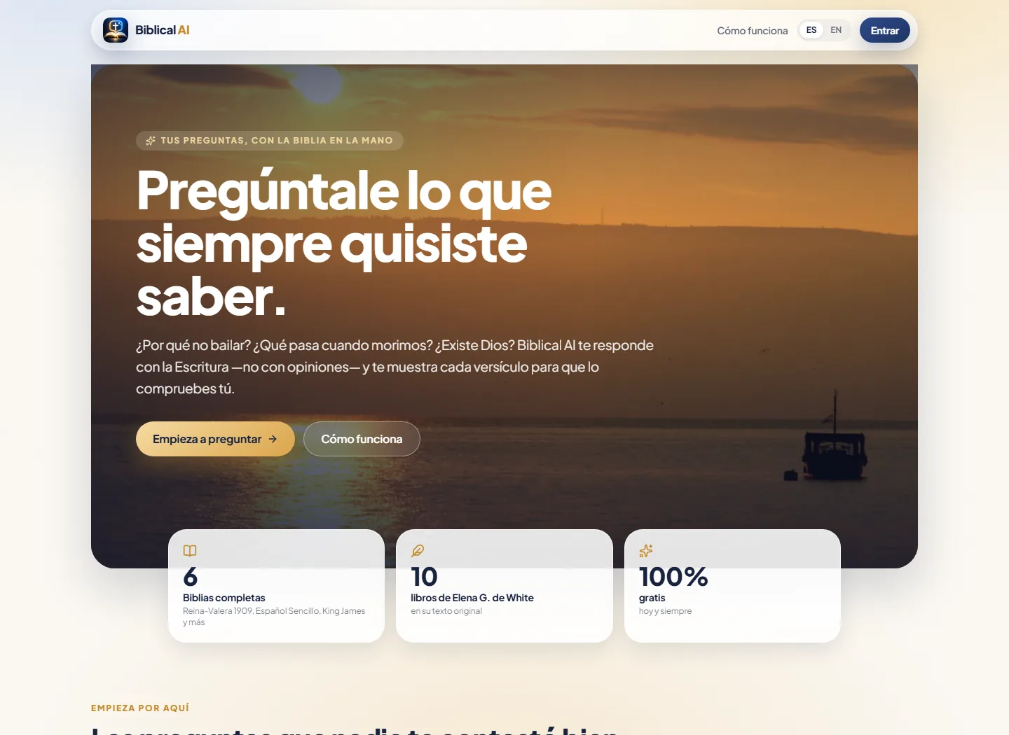 Portada de Biblical AI: Pregúntale lo que siempre quisiste saber